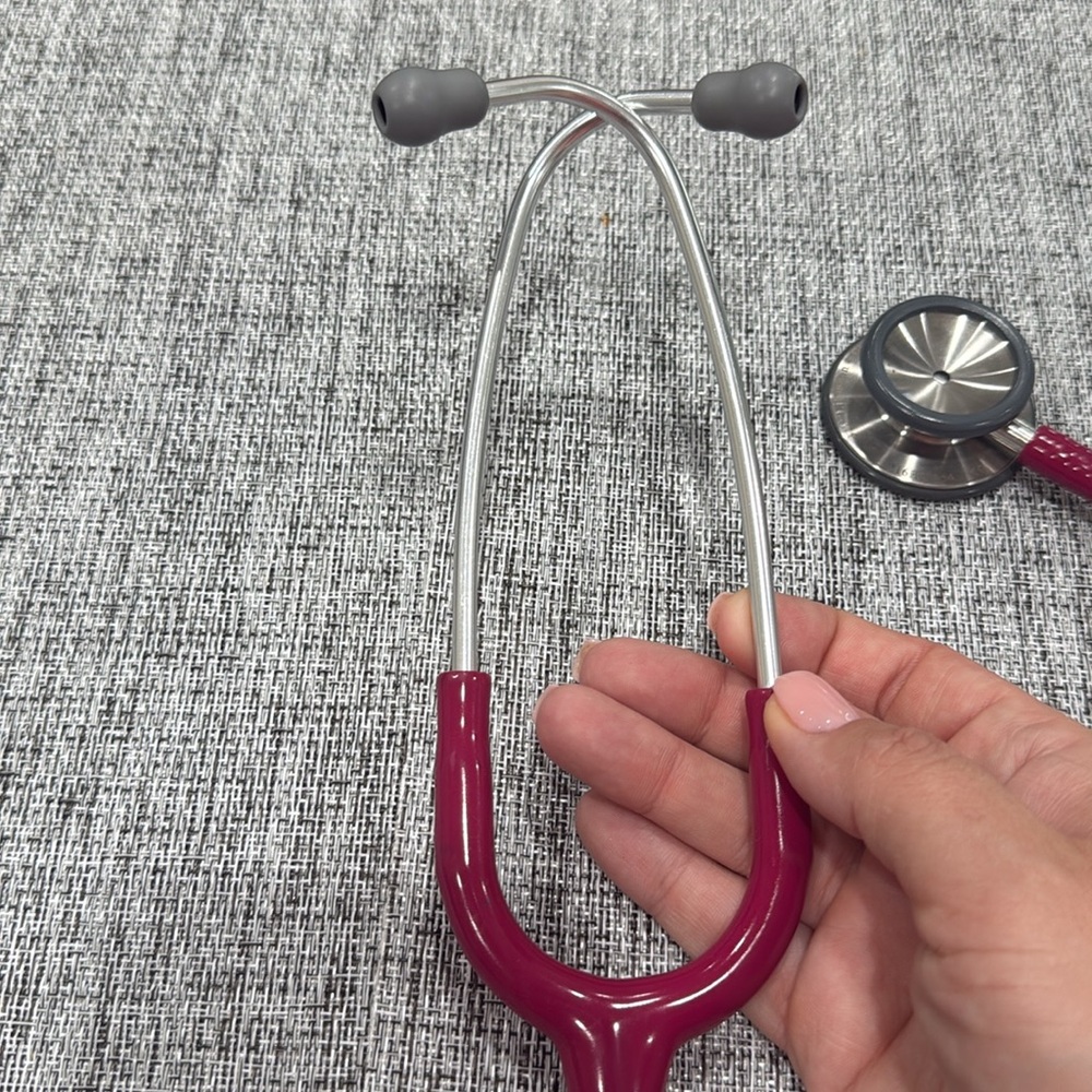 3M Littmann Classic II Monitoring Stethoscope Rainbow Finish Raspberry … - Picture 9 of 9